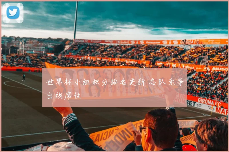 世界杯小组积分排名更新 各队竞争出线席位